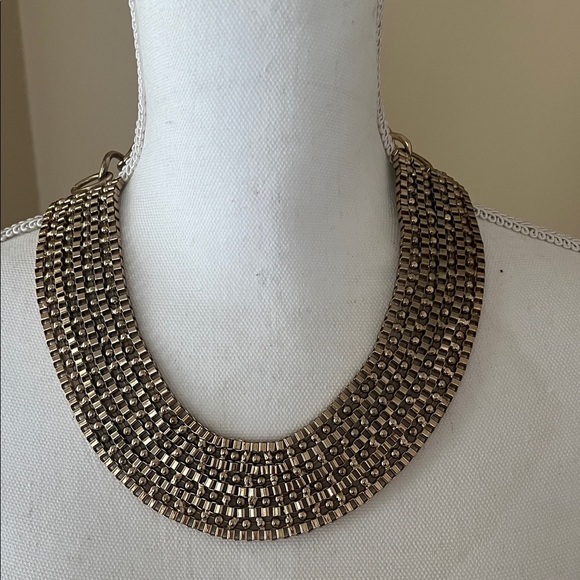 Napier Jewelry - Vintage Napier collar necklace chunky Chain Estate